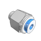 K-STECKVERSCHR SK MINI - Male connectors, male thread with outer hex, mini