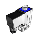 Solenoid valves normally open directly operated