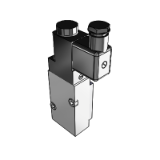 3/2- and 5/2-way spool valves with NAMUR style interface and air spring