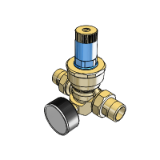 K-DRG WASSER NIEDRIGER HINTERDRUCK - Pressure regulators for water, low outlet pressure (max. 2 bar)